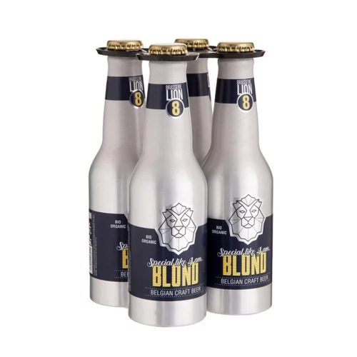 Espace vert malin：Bière Lion 8 blonde bio Brasserie Lion - 33 cl