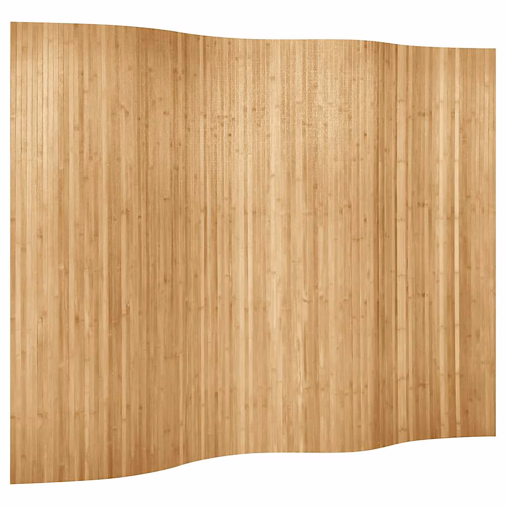 Cloison de séparation bambou largeur 250 cm hauteur 165 cm naturel vidaXL – Réf. VLBBTFXTB5089998894