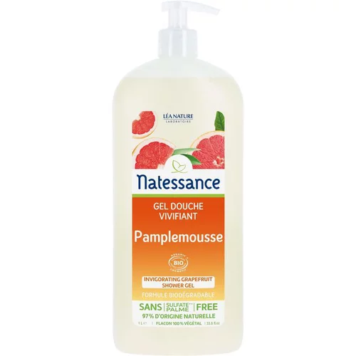 Extérieur sélection:Gel douche Pamplemousse Flacon pompe 1 L blanc