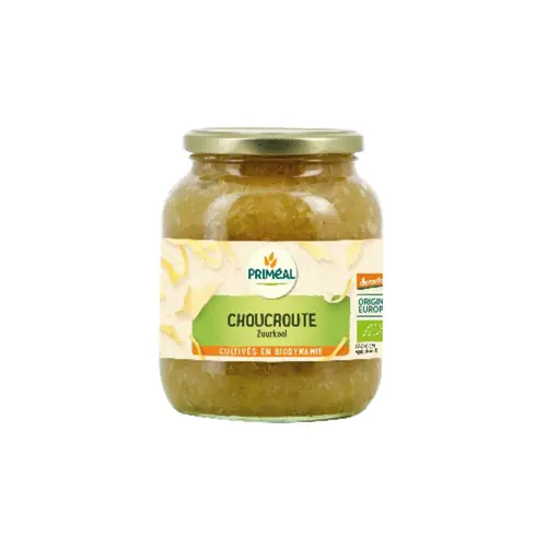 Fonctionnel au jardin：Choucroute bio demeter Priméal - 680 g