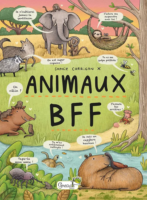 Une sélection pour l’extérieur：Livre "Animaux bff" Artemis