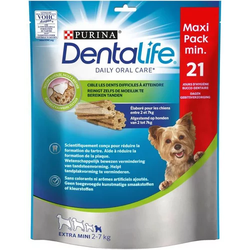Pour un jardin à votre image:Snack à mâcher Dentalife Extra small pour très petit chien 207 g