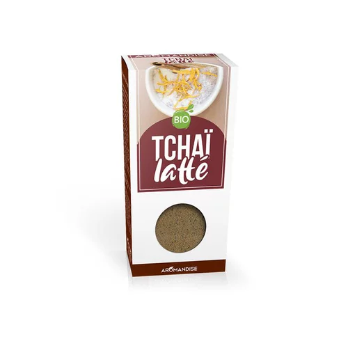 Indispensable au jardin:Tchaï latté bio Aromandise - 70 g