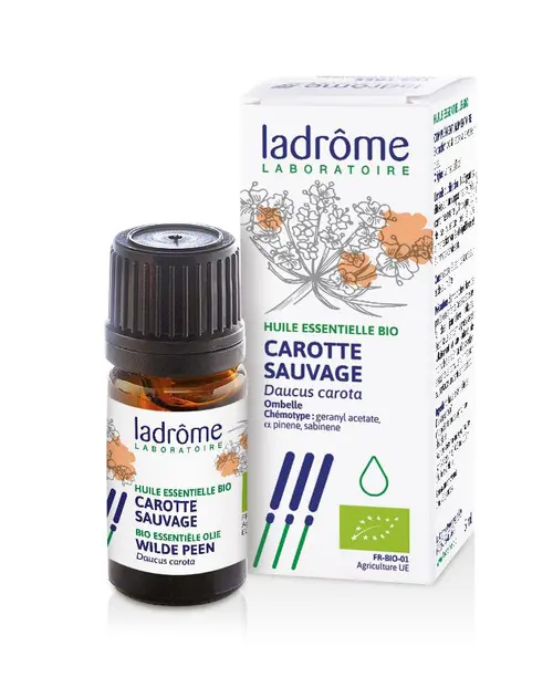 Extérieur confort：Huile essentielle de Carotte sauvage bio Ladrôme - 5 ml
