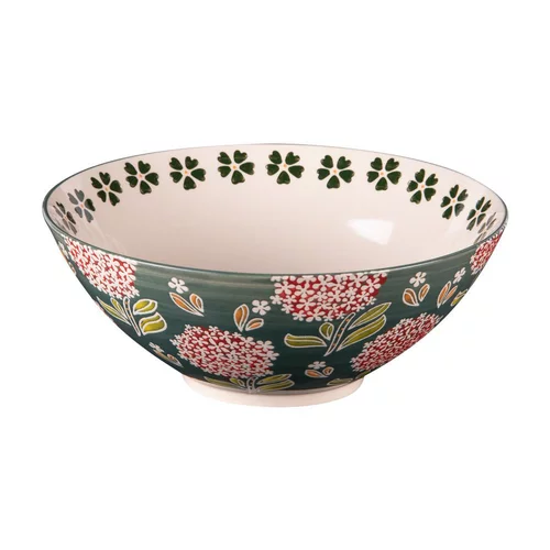 Pour un jardin à votre image：Saladier Cottage coloris multicolore en grès - Ø 23 cm