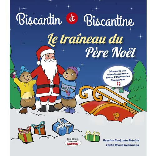 Jardin qualité:Le livre " Biscantin et Biscantine L'accident du père Noël
