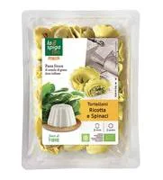 Pour transformer votre jardin:Tortellini ricotta et épinards bio en barquette La Spiga - 250 g