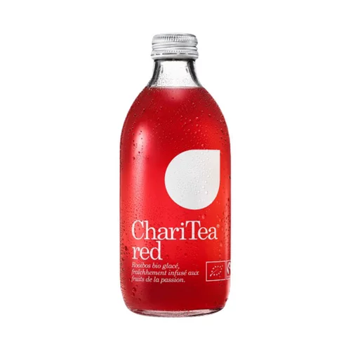 Une idée maline pour le jardin：Charitea red bio - 33 cl