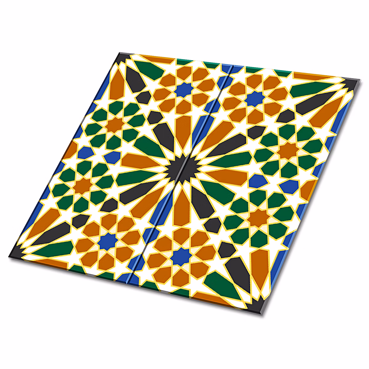 Carreaux vinyle Tulup 30 × 30 cm Motif cubain 9 pcs