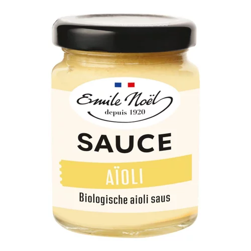 Pour un jardin plus agréable:Aïoli provençal bio en pot de 90 g
