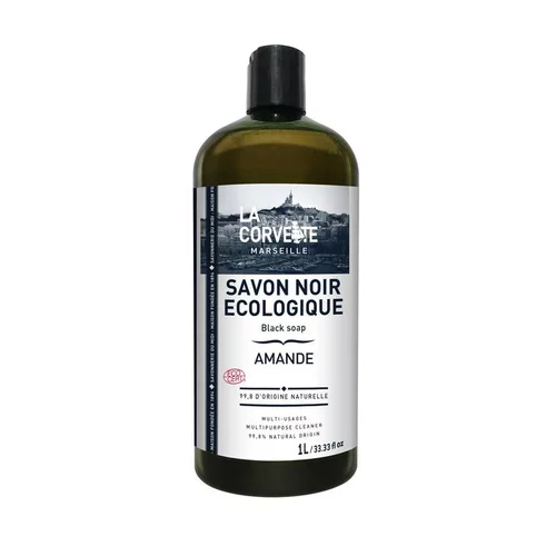 Loisirs au jardin:Savon noir liquide amande 1L