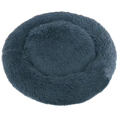 Coussins à poils longs pour animaux 70 cm (Bleu)