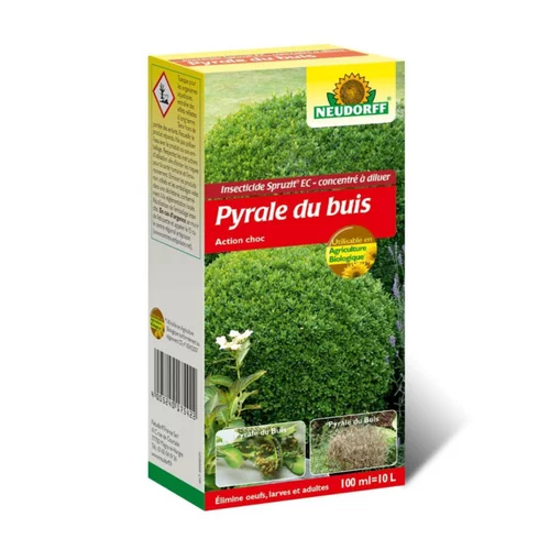 Essentiel pratique：Insecticide Pyrale du buis Neudorff - 100 ml