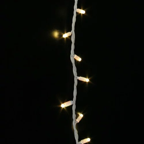 Pour mieux organiser votre jardin：Guirlande lumineuse LED à lumière animée blanc chaud sur secteur - 18 m