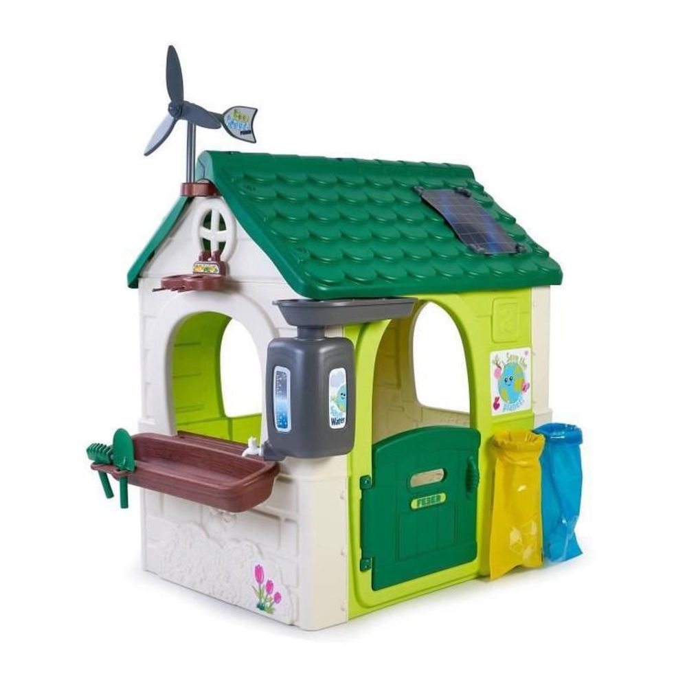 FEBER FEBER - Maison écologique avec des activités d'apprentissage sur la nature - Accessoires inclus