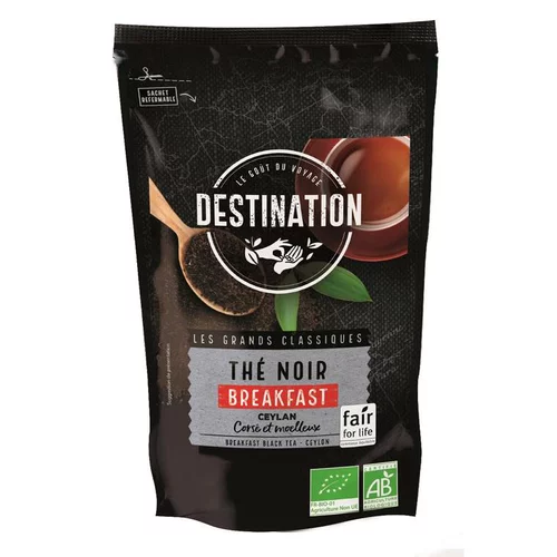 Une touche pratique à l’extérieur：Thé noir FBOP feuilles entières brisées DESTINATION
