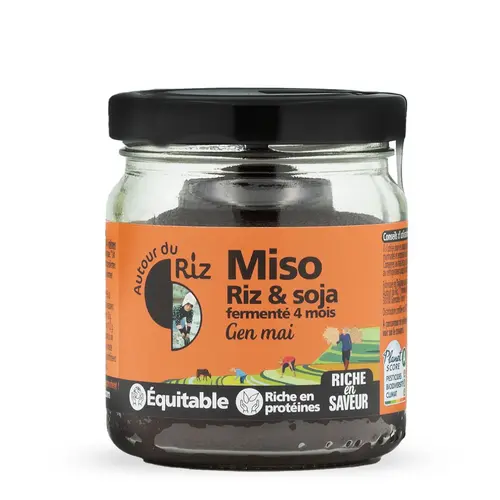 Maison et jardin:Miso de riz complet pasteurisé Gen mai bio La compagnie du riz - 200 g