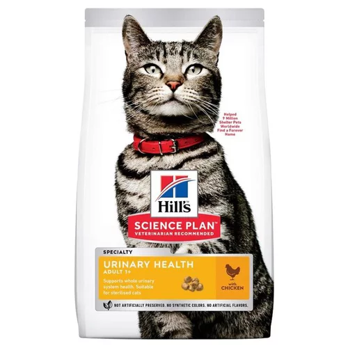 Idée simple:Croquette pour chat adulte avec problème urinaire Hill's - 7 kg