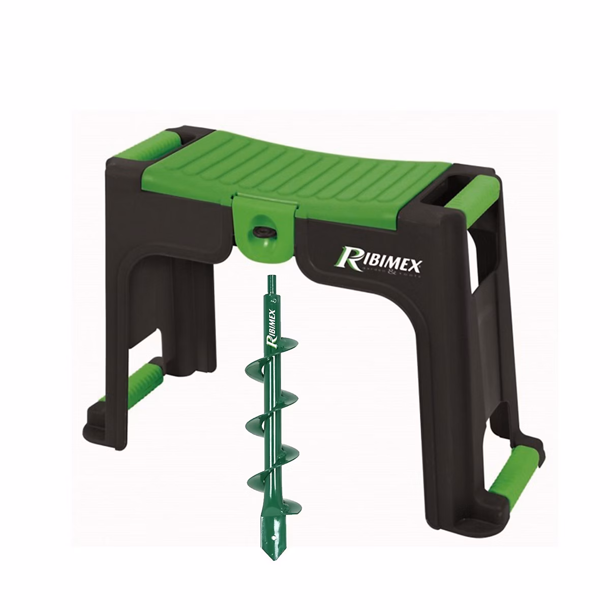 Agenouilloir | tabouret avec rangement – Fôret tarière diamètre 80cm pour perceuse – Jardinage planter des fleurs – plantes