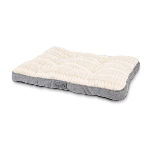 Bien au jardin：Couchage pour chien coloris gris coussin Scruffs Ellen - Taille M 82 x 58 cm