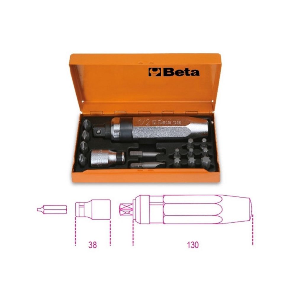 Beta Coffret tournevis à frapper - 012950108 – Matériel de jardin