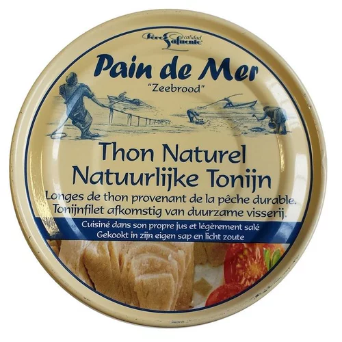 Jardin et nature:Thon au naturel format familial Pain de Mer - 280 g