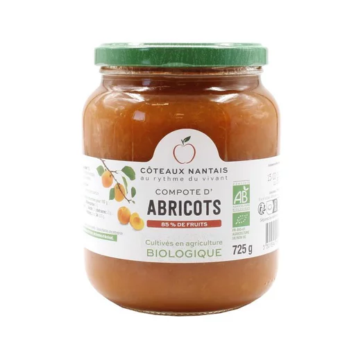 Accessoire extérieur：La Compote d’Abricots pot en verre 725g