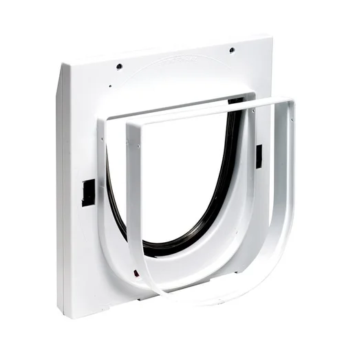 Pour vos envies de jardin：Extension de tunnel de porte pour chat coloris blanc PetSafe Stawell série 900