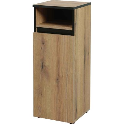 Meuble pour aquarium colonne 35 x 35 cm (Noir)