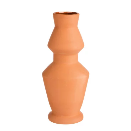 Équipement pour le jardin:Vase Sonara coloris rouge en terre cuite - Ø 10 cm