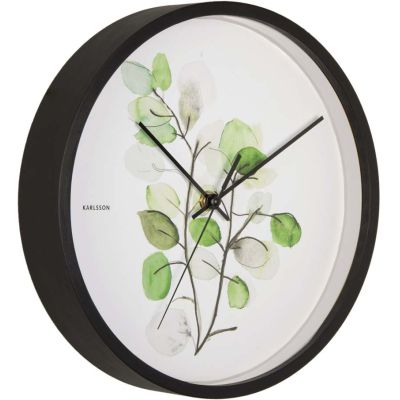 Horloge ronde Botanical 26 cm (Eucalyptus)