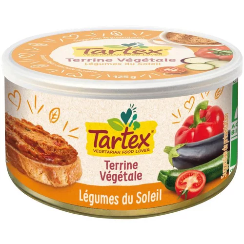Sélection nature：Terrine végétale légumes du soleil en boîte de 125 g