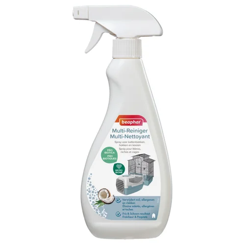 Adapté au jardin：Spray multi-nettoyant aux probiotiques Beaphar – 500 ml