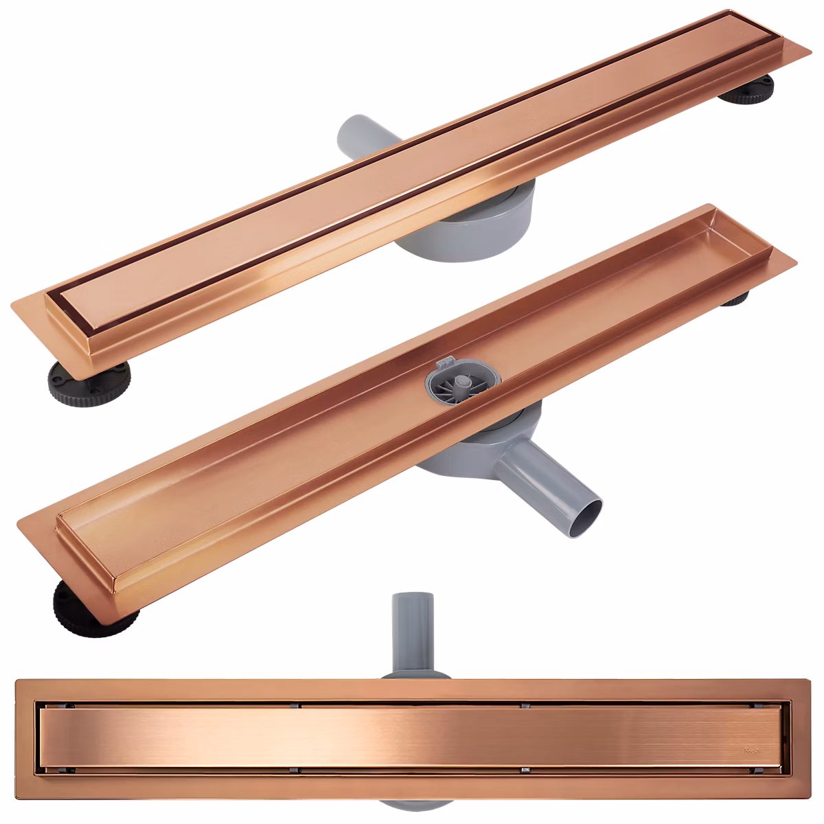 Evacuation des eaux – Drain Linéaire Rea Neox Pro 900 Brush Copper