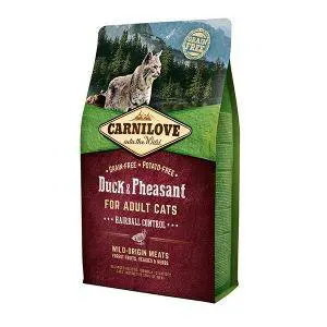 Une idée pour vos extérieurs:Croquettes pour chat Carnilove duck & pheasant for adult cats - 2 kg