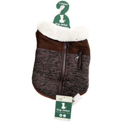 Manteau fourrure pour chien Natural 25 cm (Chocolat)