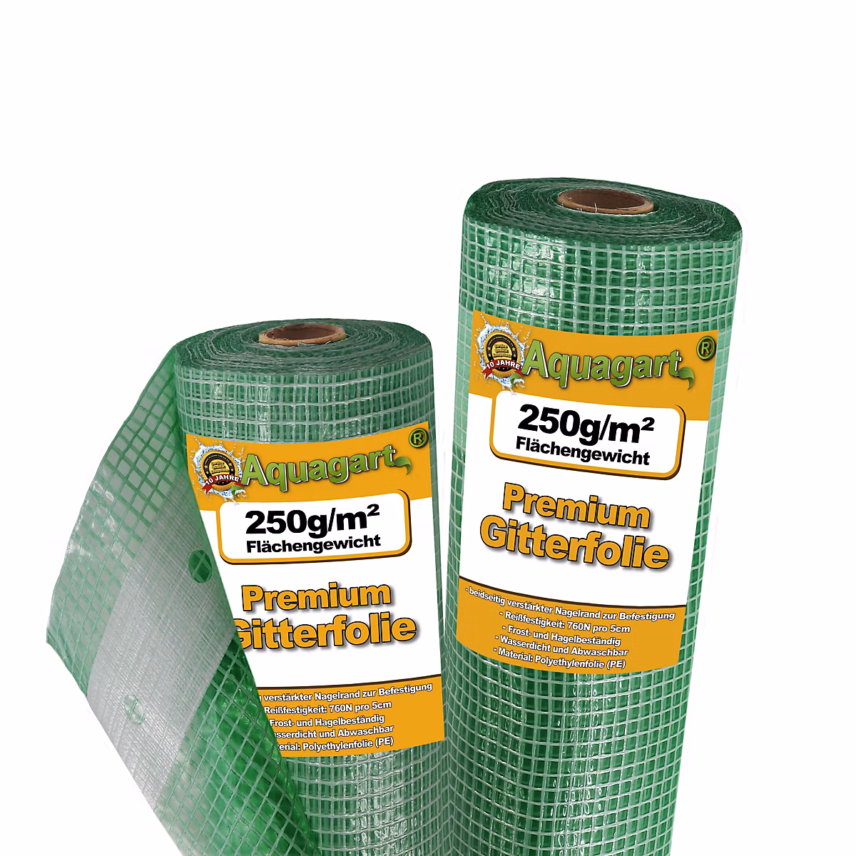 15 m film grillagé – film de jardin, film de serre, film de couche froide, 2 m Aquagart