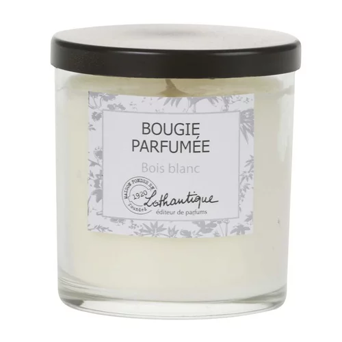 Pour valoriser vos extérieurs：Bougie senteur bois blanc de 160 g