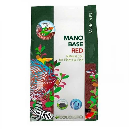 Bien pensé extérieur:Substrat sol naturel, rouge, COLOMBO Flora ManoBase - 10L