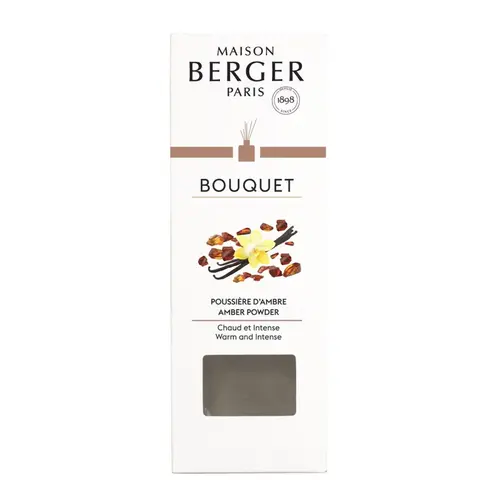 Autour du jardin：Bouquet parfumé Maison Berger parfum Poussière d’ambre - 100 ml