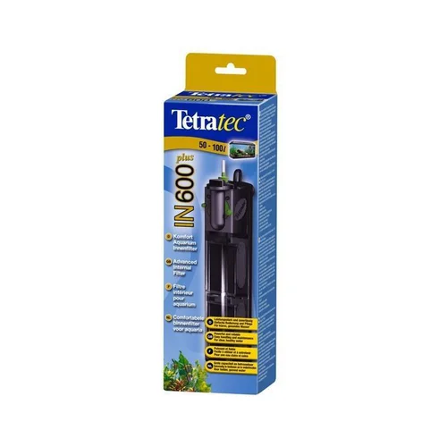 Votre allié à l’extérieur：Filtre interne aquarium capacité jusqu'à 100L, TETRA, modèle IN 600 Plus