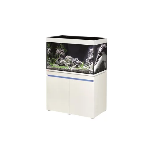Ambiance jardin：Aquarium eau douce avec meuble coloris alpin Eheim Incpiria 330L