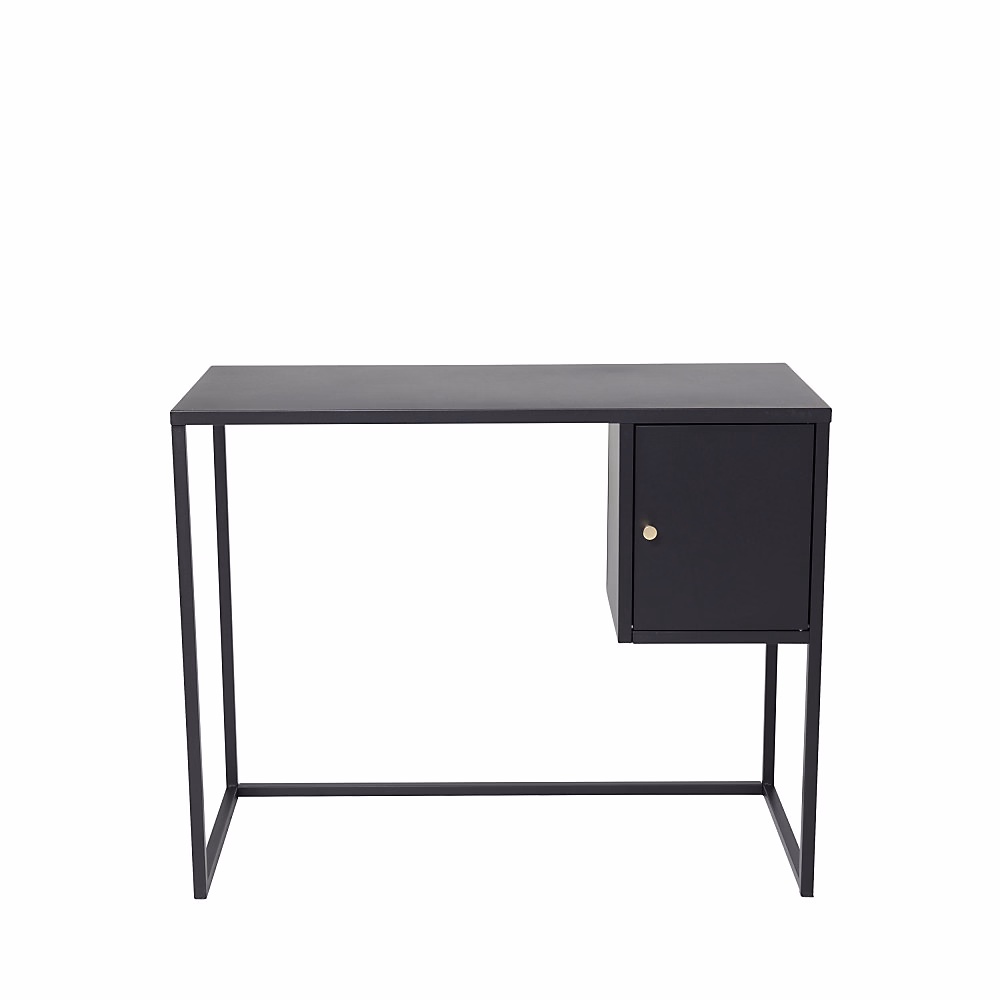 Bakal | Bureau 1 porte en métal L95cm – Noir