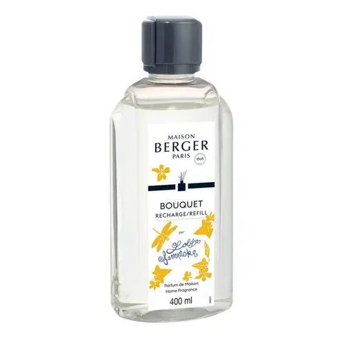 Pour tous les jardins:Recharge de parfum pour bouquet parfumé Maison Berger Lolita Lempicka - 400 ml