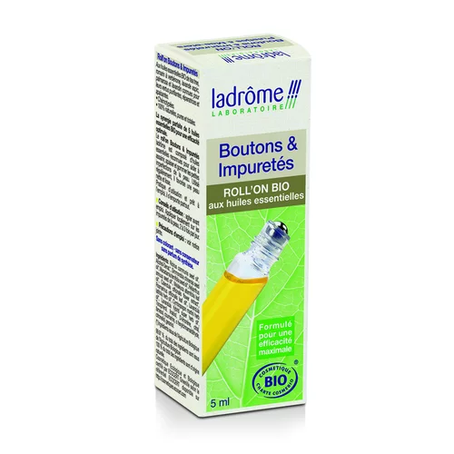 Accessoire extérieur：Roll'on bio boutons et impuretés Ladrôme - 5 ml