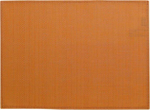 À découvrir pour l’extérieur：Set de table canna coloris orange en coton - 33 x 45 cm