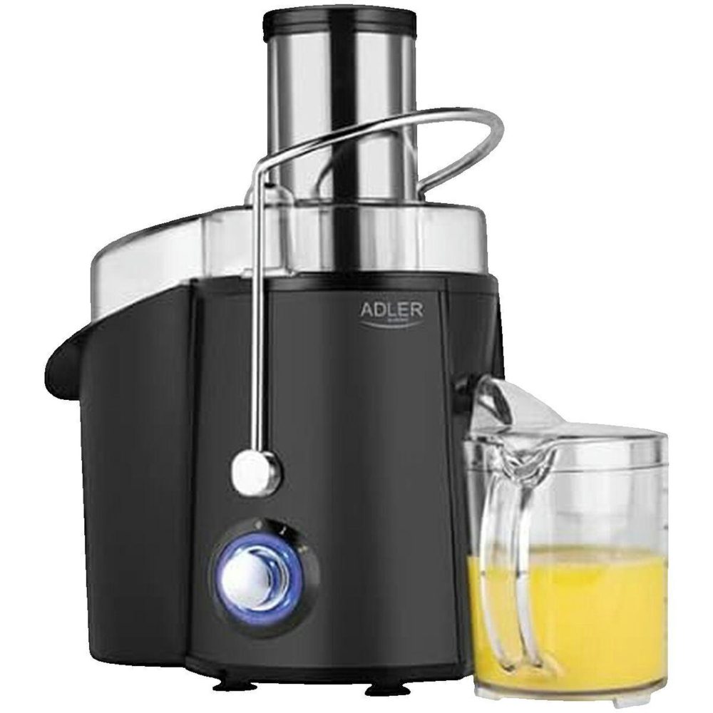 ADLER Extracteur de jus Adler AD 4127 noir transparent – 1000 W 75 mm