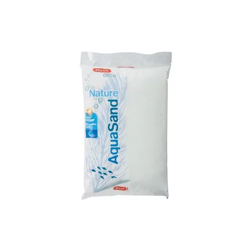 Pour l’univers du jardin：Sable naturel blanc Zolux Aquasand Cristobalite iceberg - 4 kg
