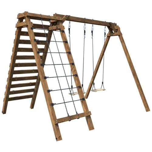 Pour mieux organiser votre jardin:Aire de jeux Soulet Olympic Tristan - 273 x 220 x 215 cm