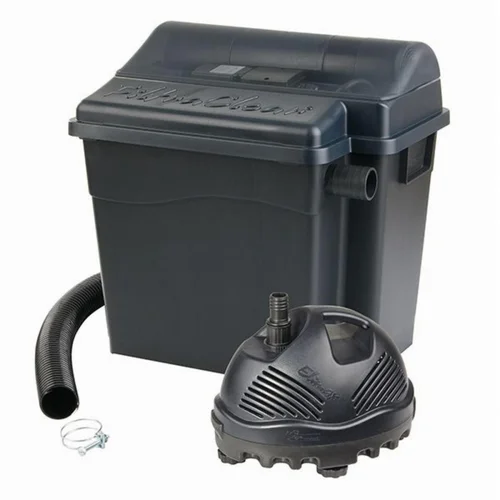 À découvrir au jardin：Filtre bassin avec UV et pompe, plastique durable, UBBINK, modèle FiltraClear 4500 PlusSet